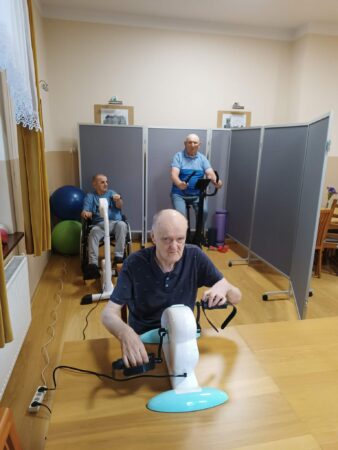 Zajęcia ruchowe oraz wzbogacony kącik do ćwiczeń